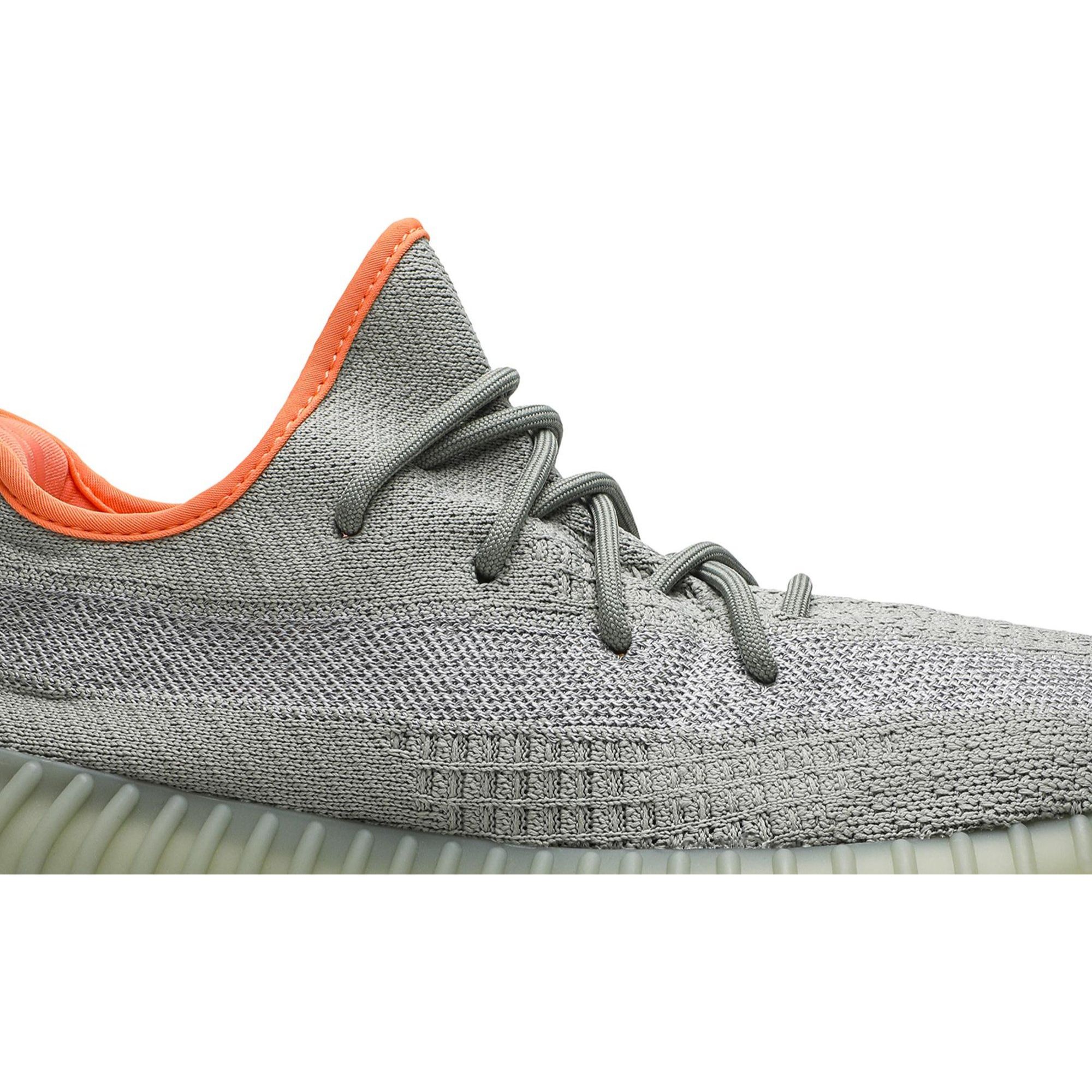 Adidas Yeezy Boost 350 V2 Desert Sage — back / heel