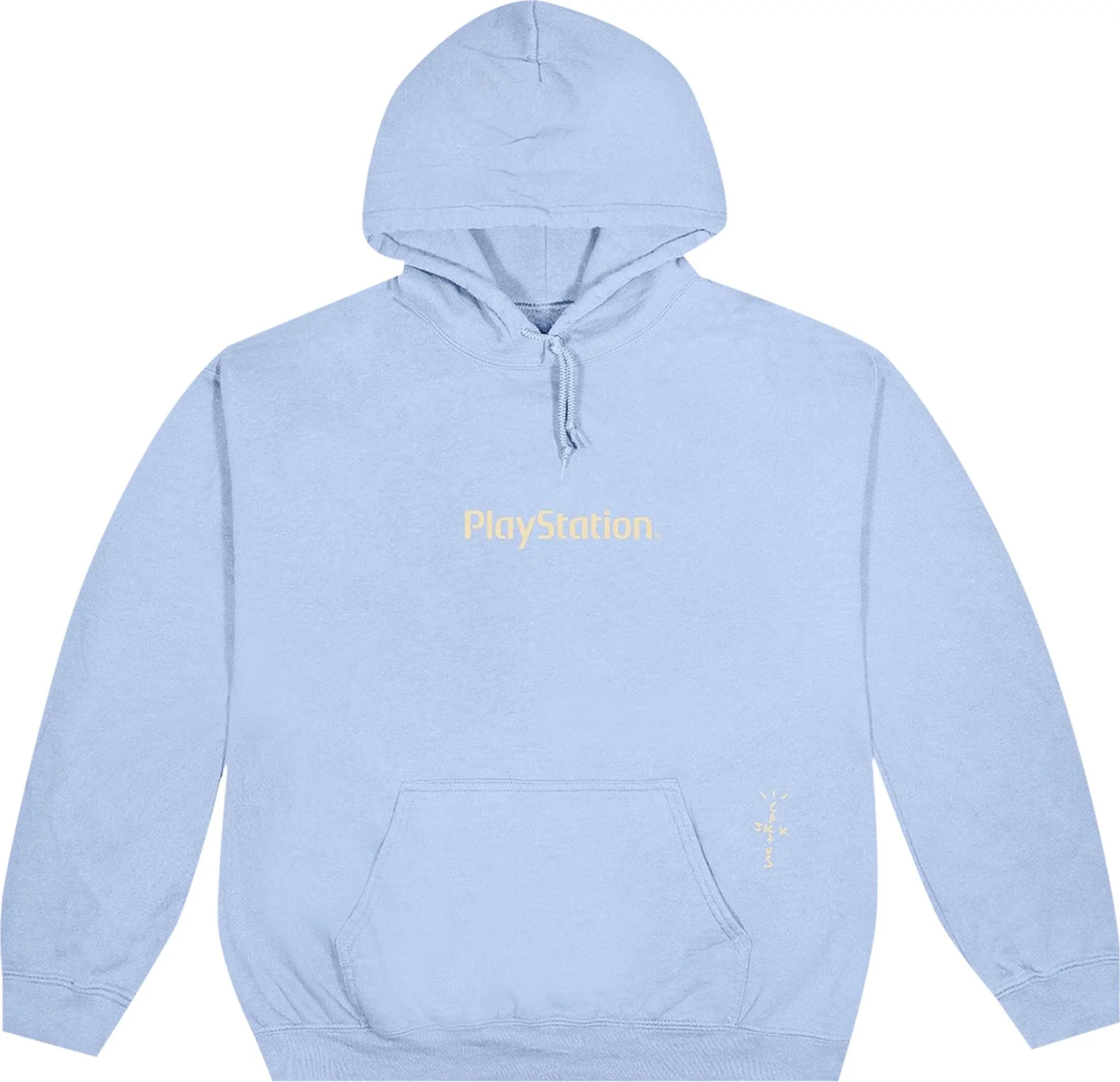 Travis Scott Cactus Jack Motherboard Hoodie I Light Blue