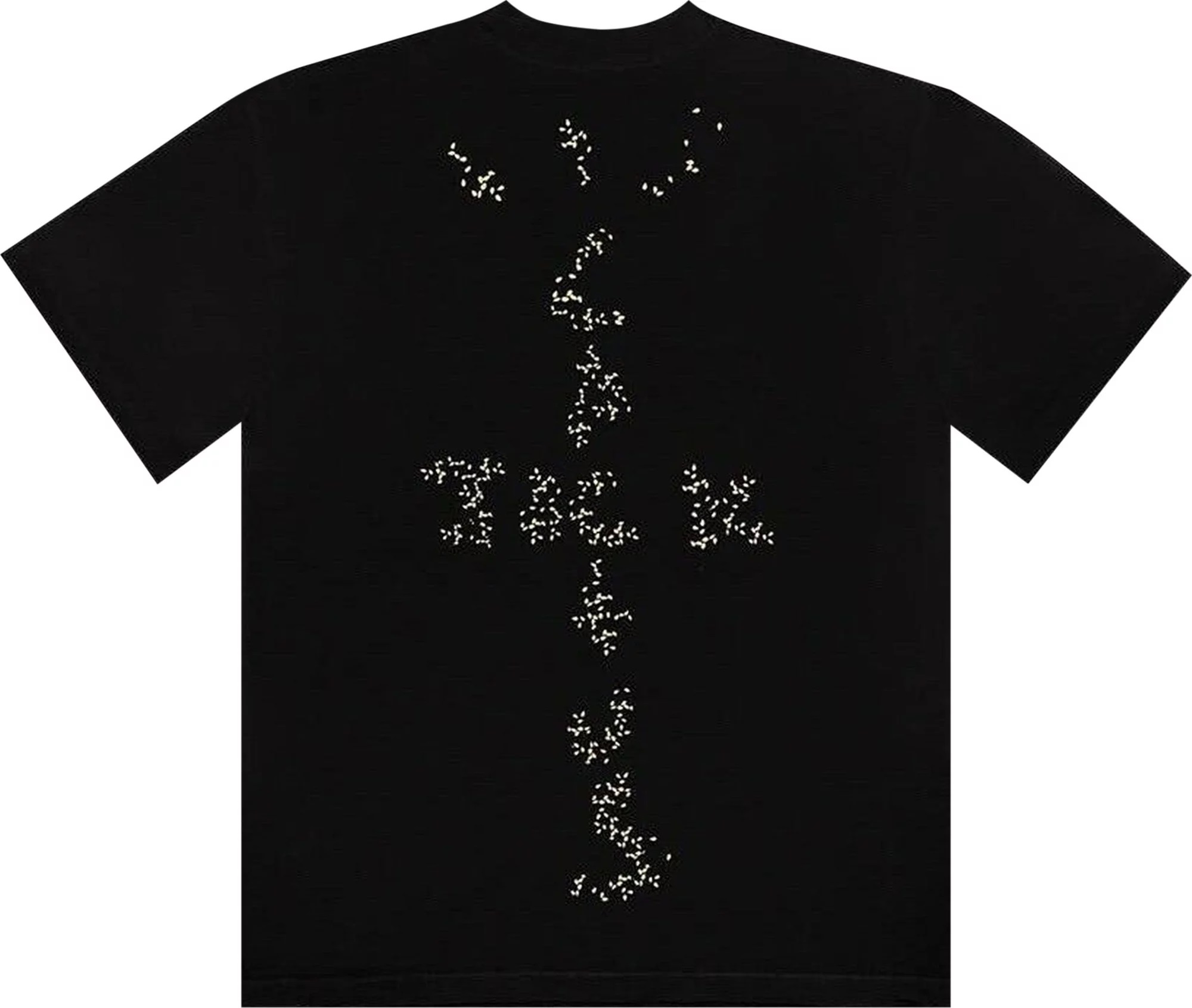 Travis Scott Cactus Jack x McDonald's Sesame T-Shirt II Black/Red — back / heel