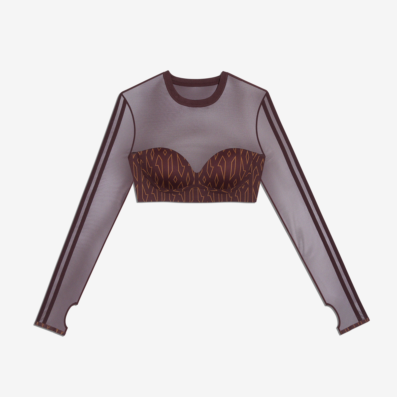 Adidas Ivy Park Monogram Crop — main view
