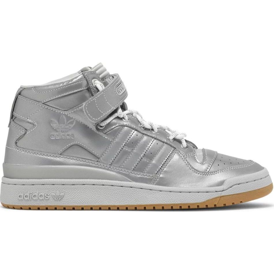 Adidas Ivy Park Forum Mid Icy Park Silver Metallic — main view