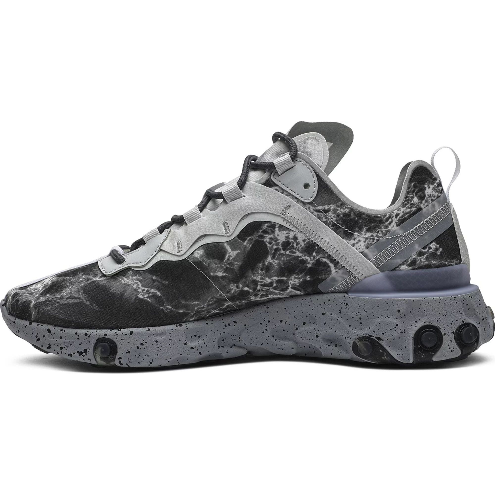 Kendrick Lamar x Nike React Element 55 Pure Platinum — detail