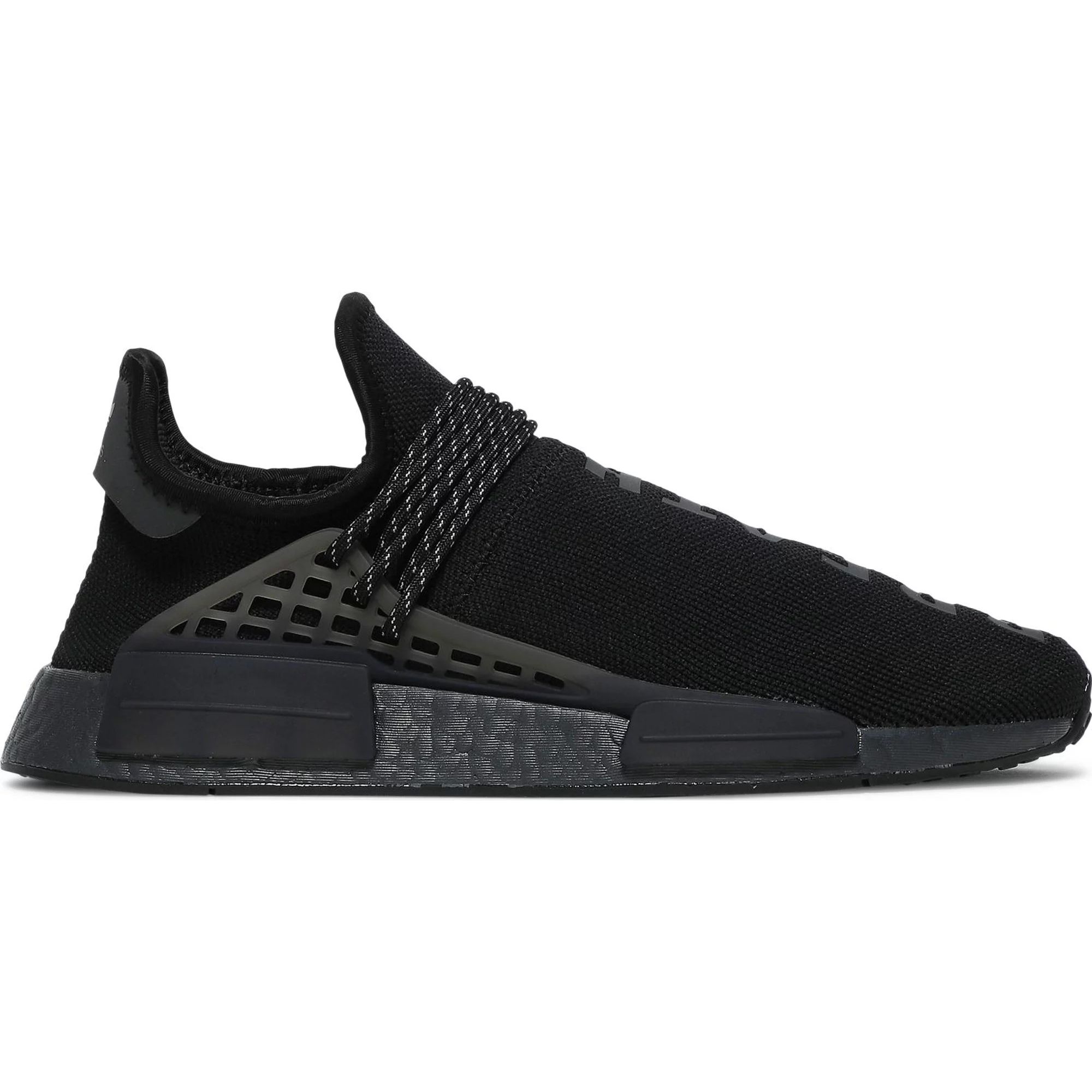 Pharrell x Adidas NMD Human Race Triple Black — main view