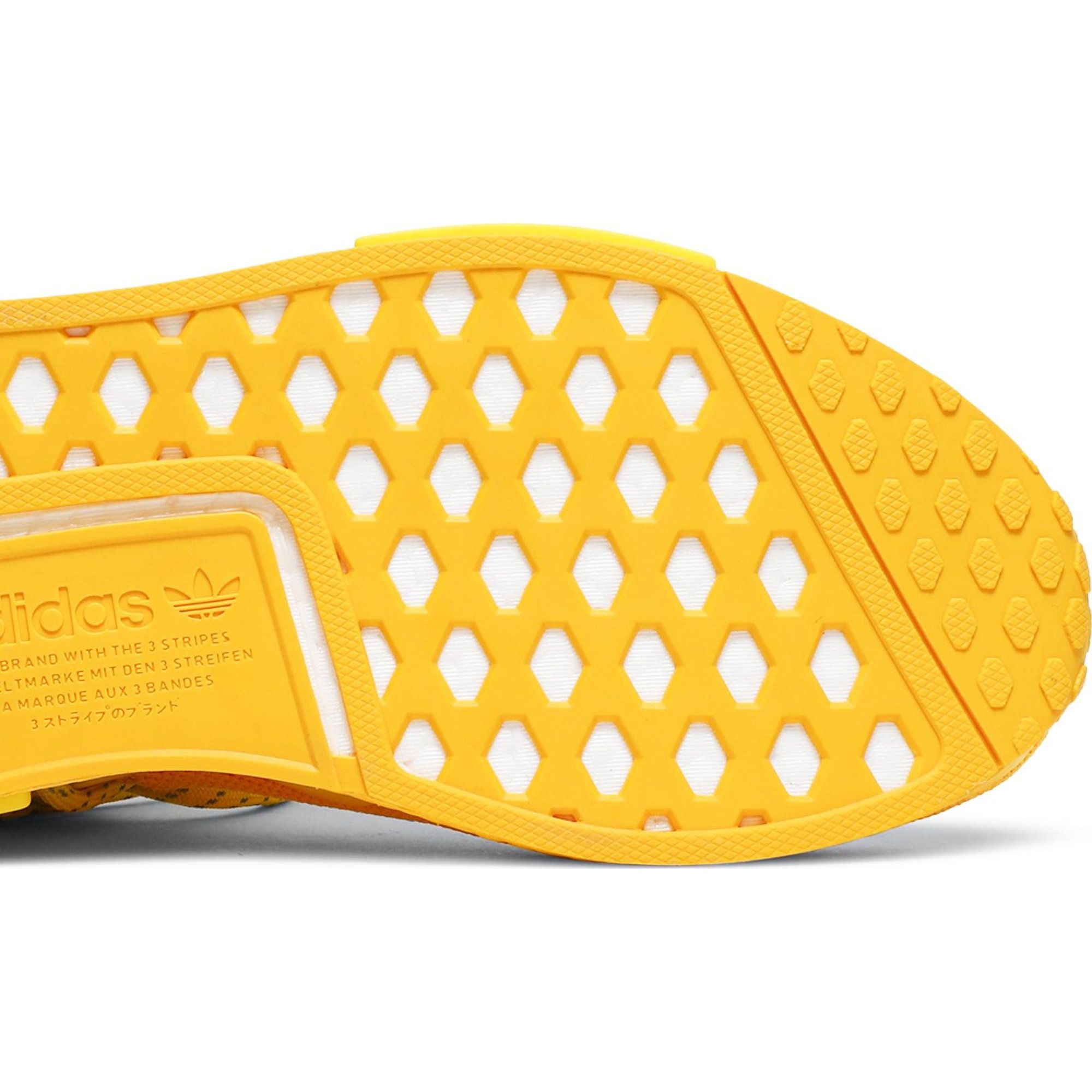 Pharrell x Adidas NMD Human Race Extra Eye Yellow — box / packaging